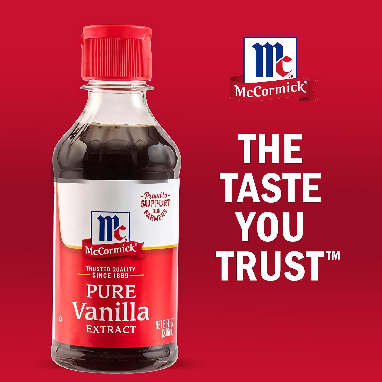 image:imageMcCormick Vanilla Extract Pure No Corn Syrup Gluten Free Kosher Rich Sweet Flavor and Aroma for Baking and Savory Dishes 8 fl oz8 Fl Oz Pack of 1