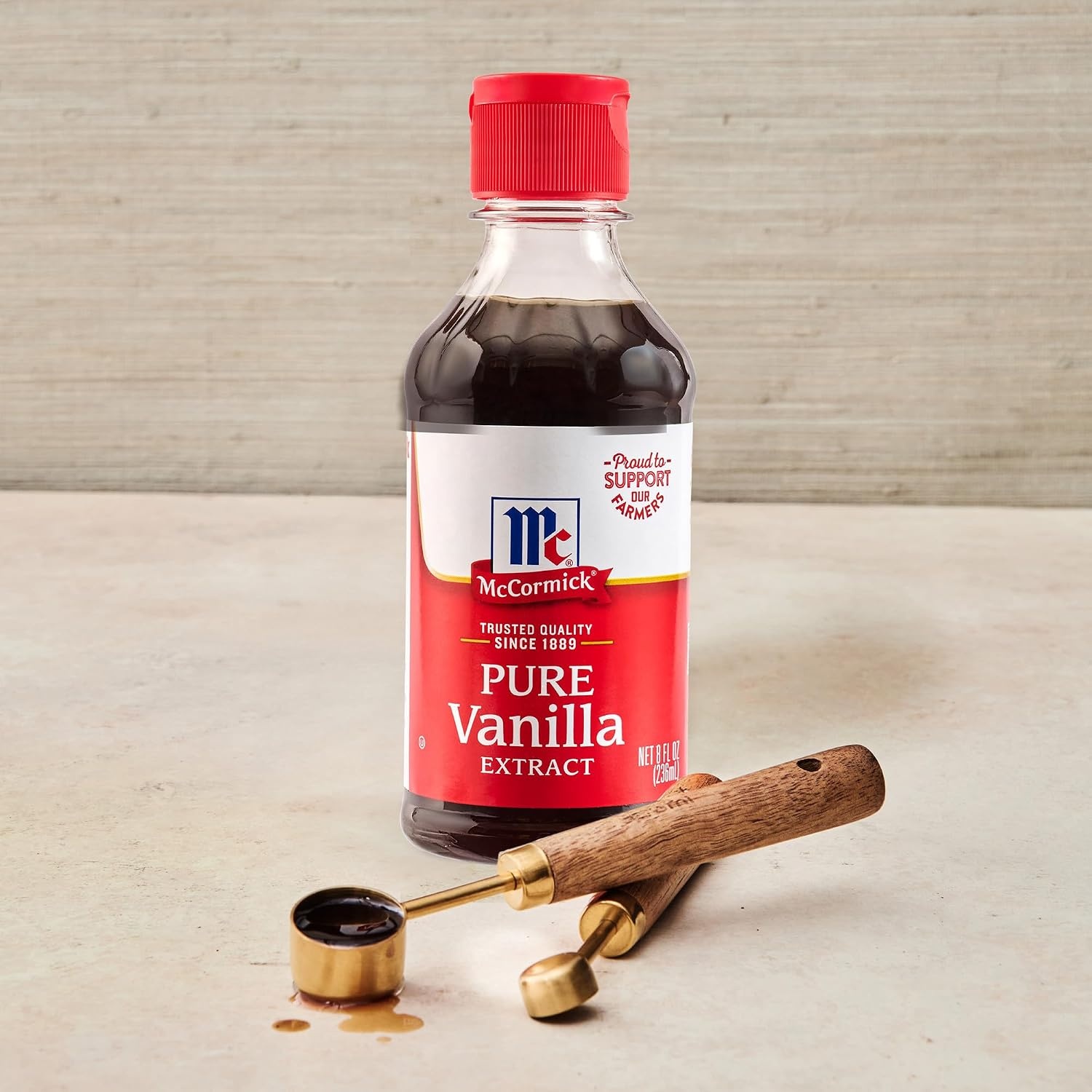 image:imageMcCormick Vanilla Extract Pure No Corn Syrup Gluten Free Kosher Rich Sweet Flavor and Aroma for Baking and Savory Dishes 8 fl oz8 Fl Oz Pack of 1