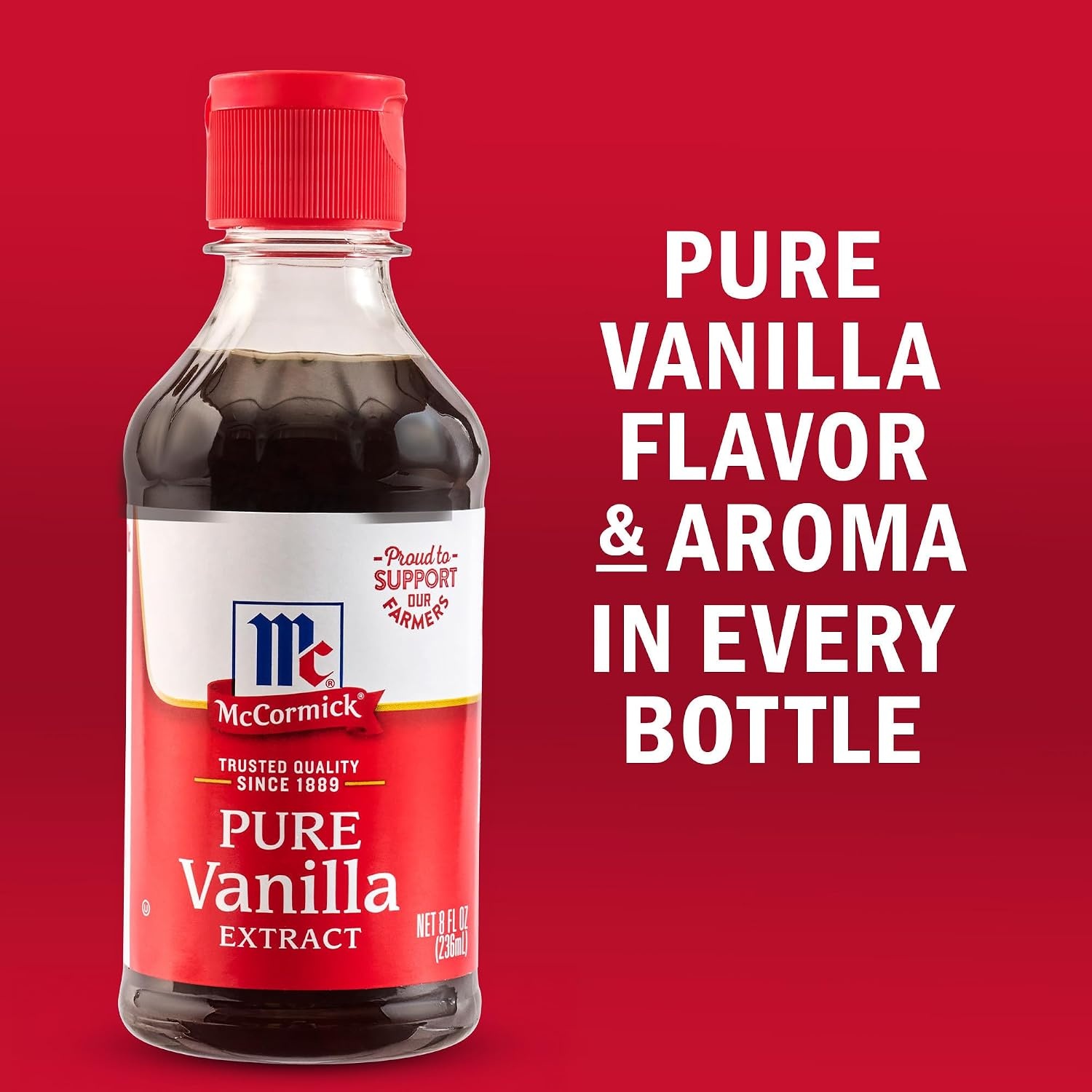 image:imageMcCormick Vanilla Extract Pure No Corn Syrup Gluten Free Kosher Rich Sweet Flavor and Aroma for Baking and Savory Dishes 8 fl oz8 Fl Oz Pack of 1