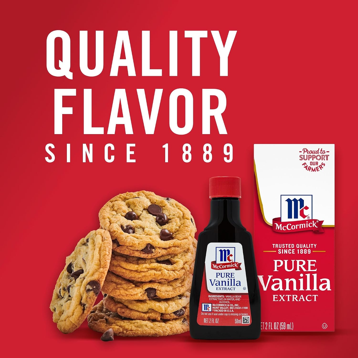 image:imageMcCormick Vanilla Extract Pure No Corn Syrup Gluten Free Rich Sweet Flavor and Aroma for Baking and Savory Dishes 2 fl oz