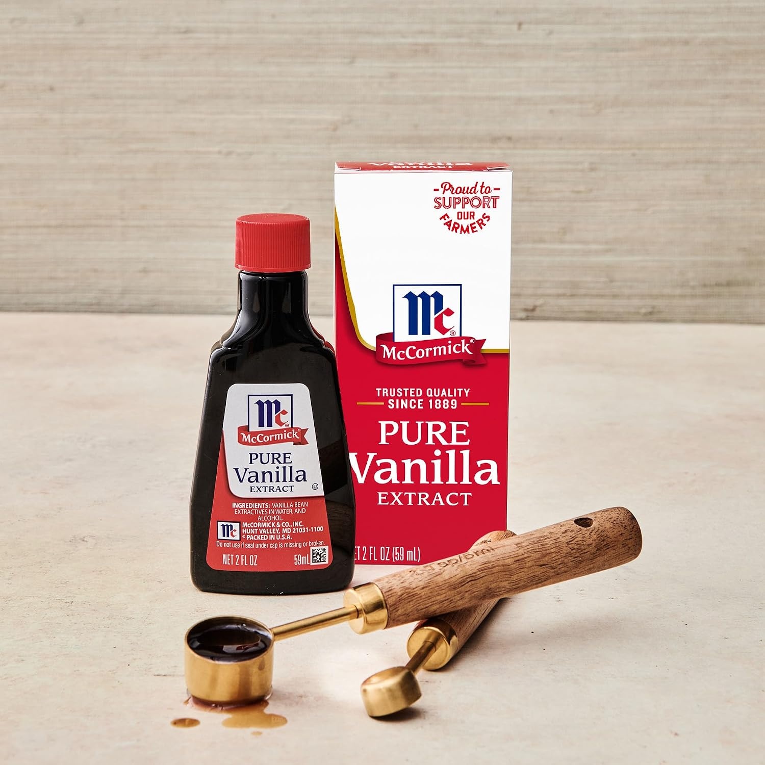 image:imageMcCormick Vanilla Extract Pure No Corn Syrup Gluten Free Rich Sweet Flavor and Aroma for Baking and Savory Dishes 2 fl oz