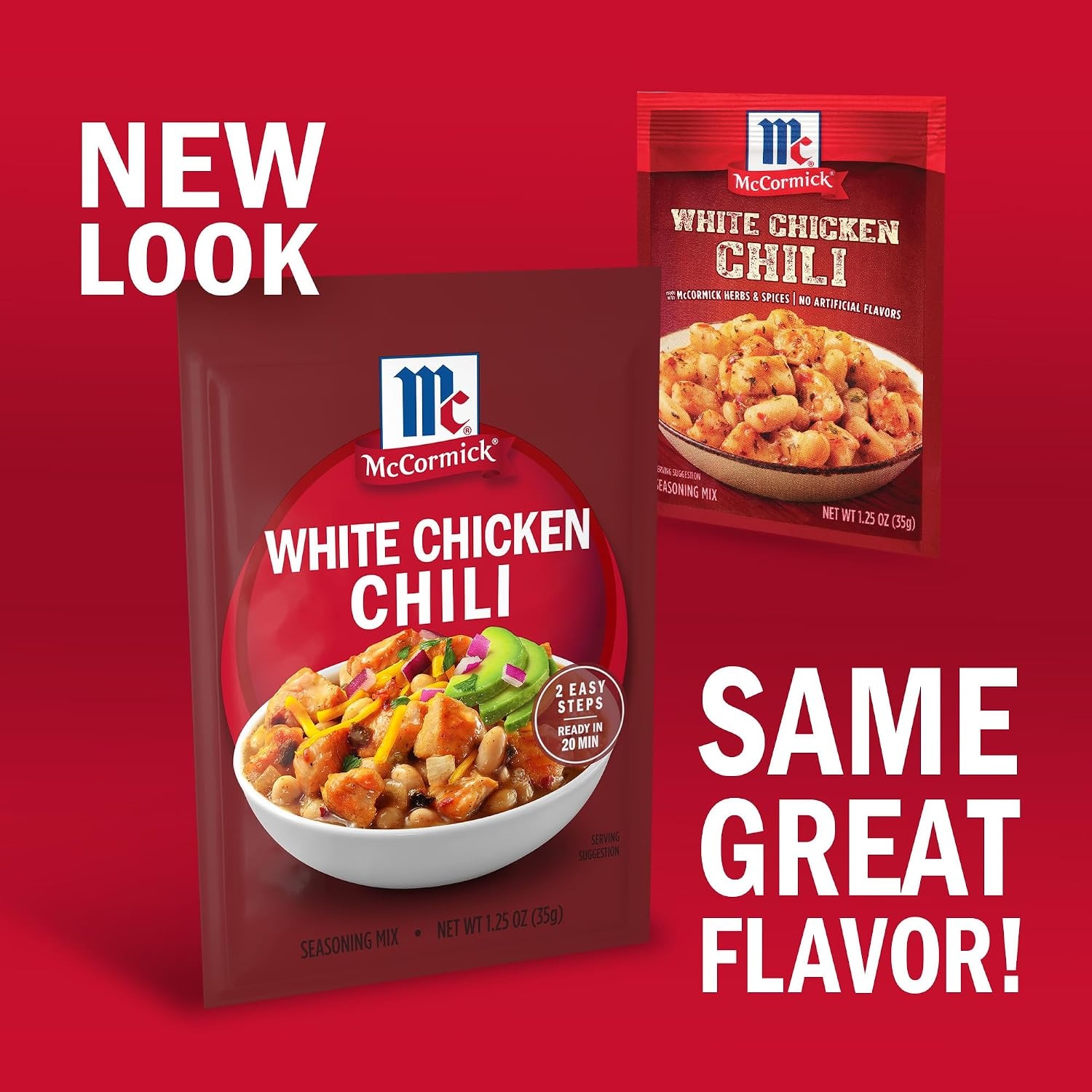 image:imageMcCormick White Chicken Chili Seasoning Mix 125 oz Pack of 12125 Ounce Pack of 1