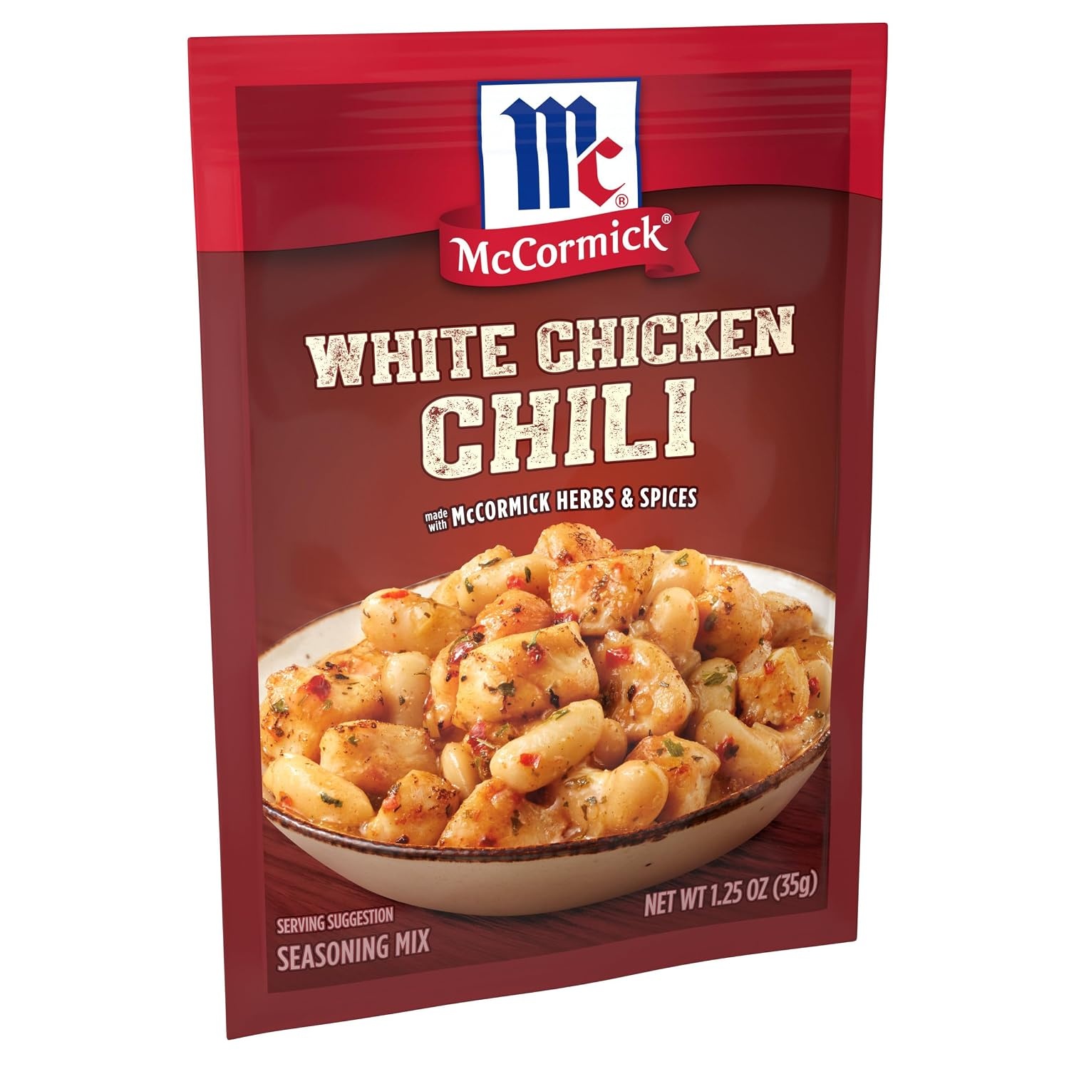 image:imageMcCormick White Chicken Chili Seasoning Mix 125 oz Pack of 12125 Ounce Pack of 12