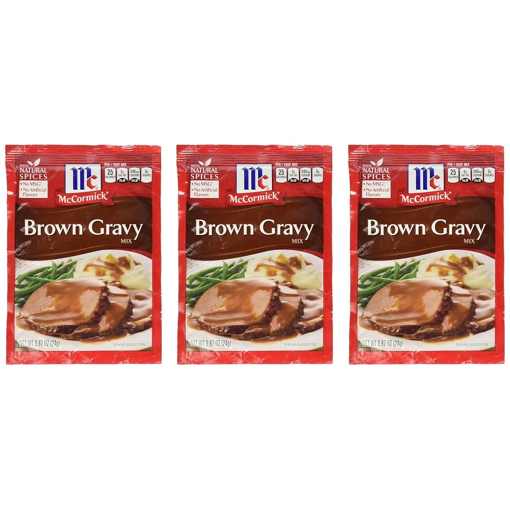 image:imageMcCormick Brown Gravy Mix 087 oz Pack of 24Brown
