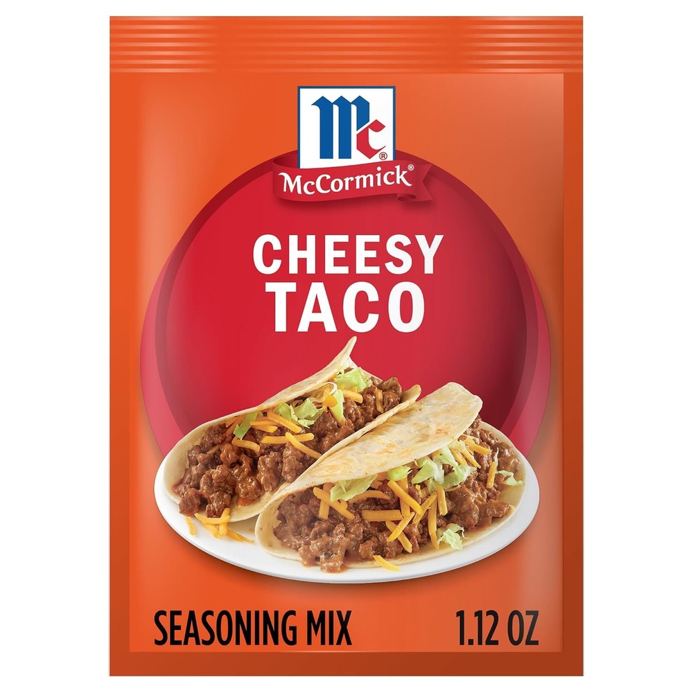 image:imageMcCormick Cheesy Taco Seasoning Mix 112 oz112 Ounce Pack of 1