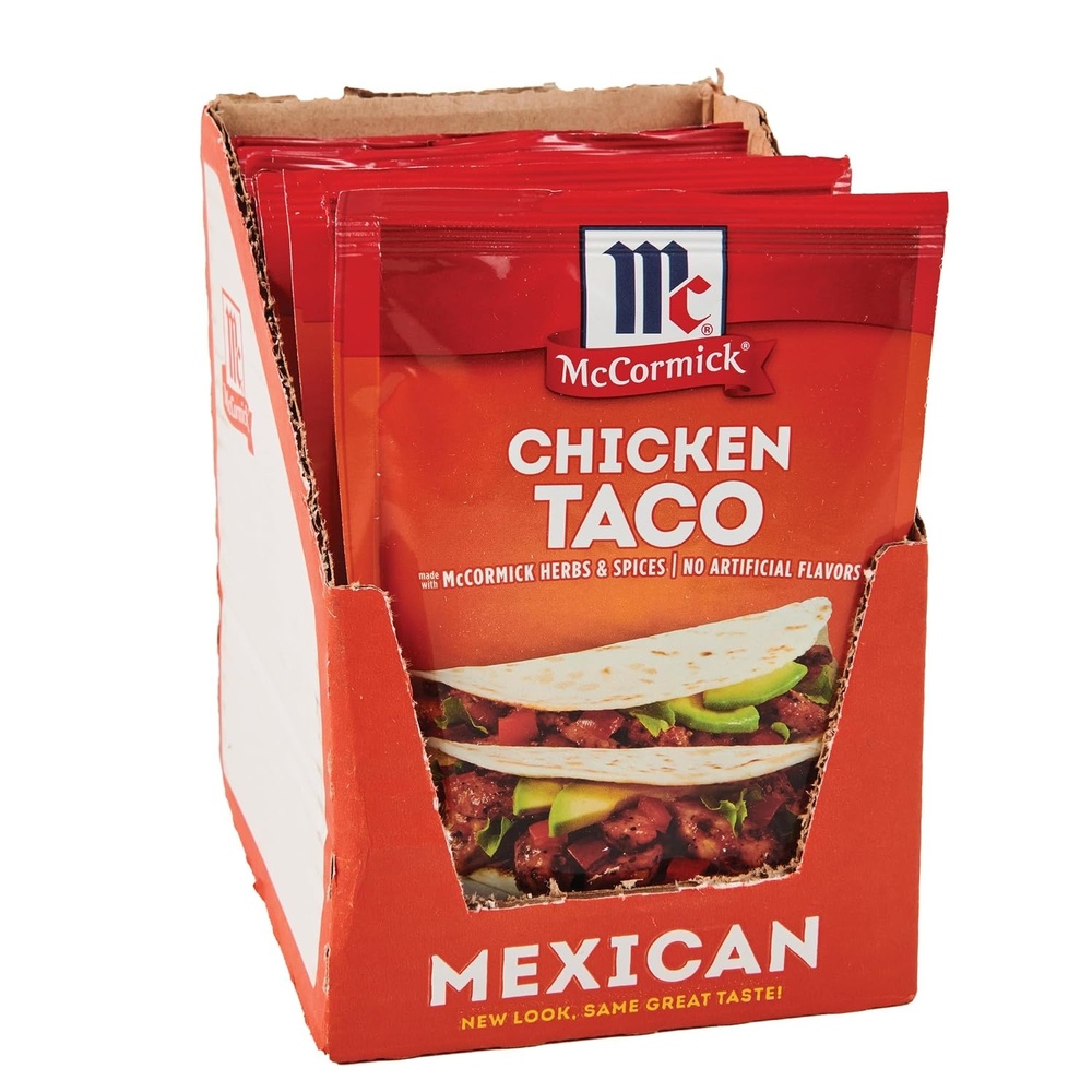 image:imageMcCormick Chicken Taco Seasoning Mix 1 oz Pack of 121 Ounce Pack of 12