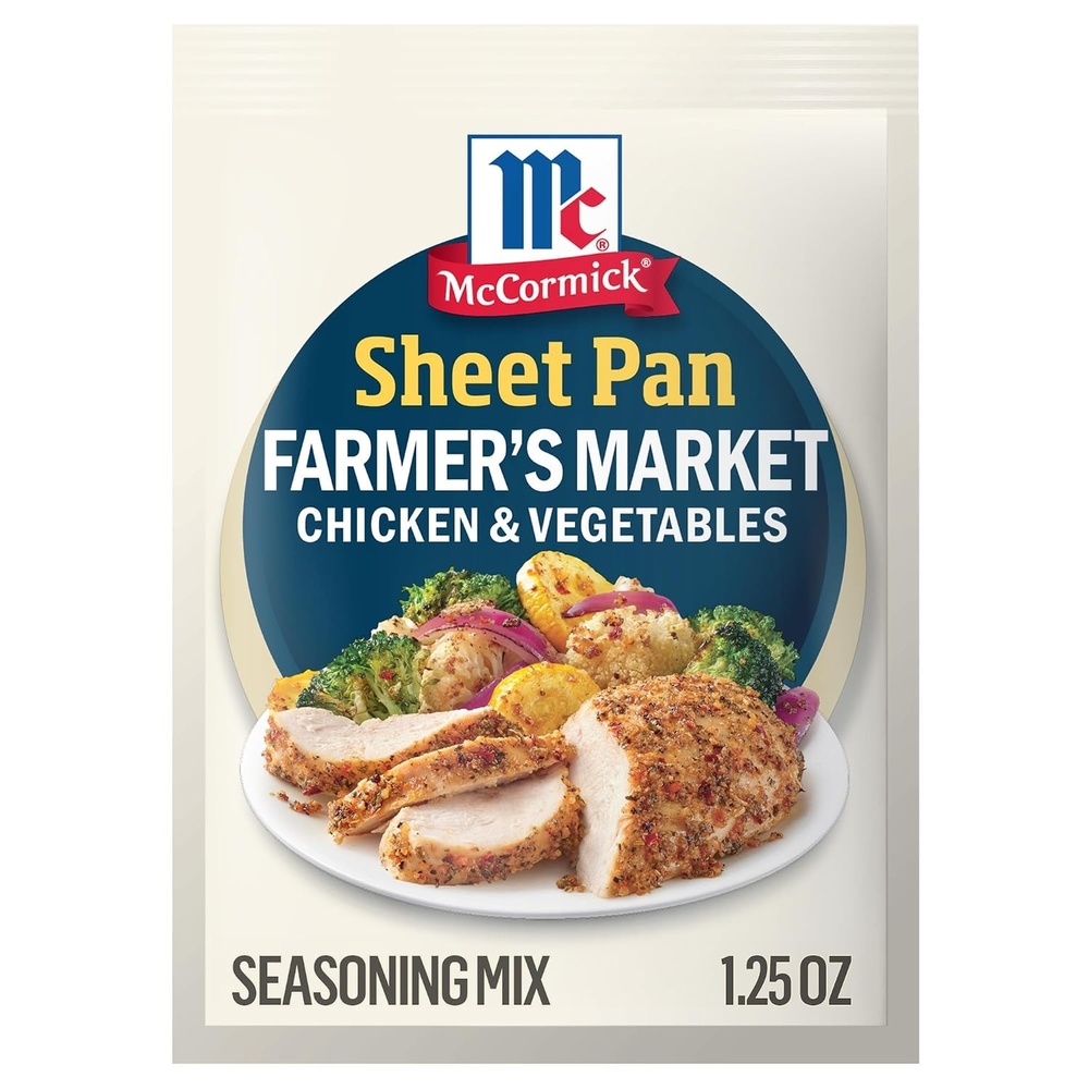 image:imageMcCormick Farmers Market Chicken amp Vegetables Seasoning Mix 125 oz125 Ounce Pack of 1