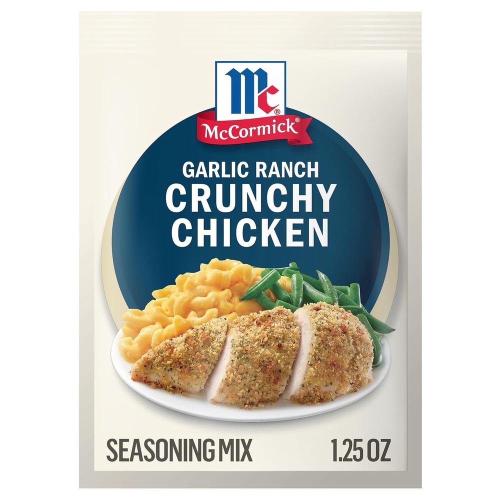 image:imageMcCormick Garlic Ranch Crunchy Chicken Seasoning Mix 125 oz