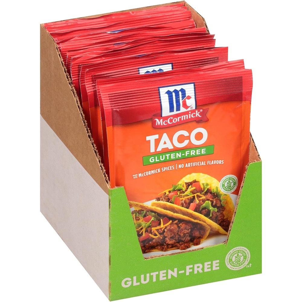 image:imageMcCormick Gluten Free Taco Seasoning Mix 125 oz Pack of 12125 Ounce Pack of 12