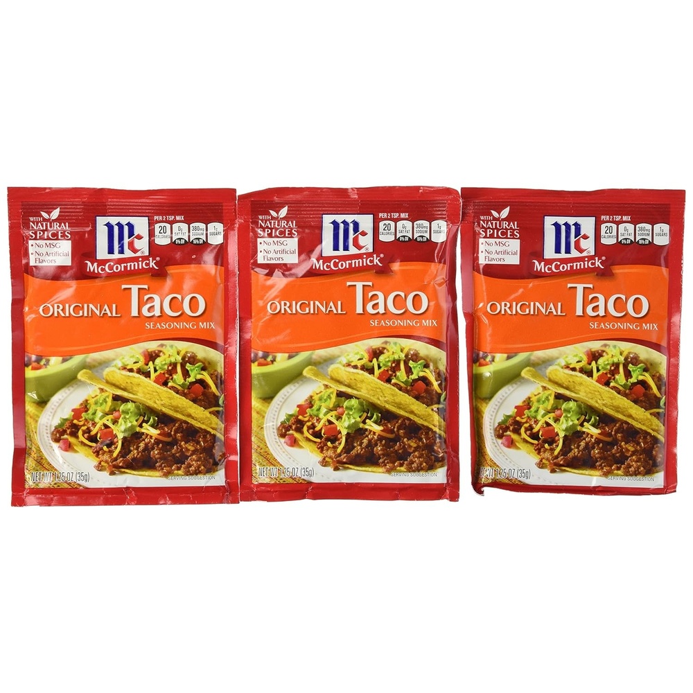 image:imageMcCormick Hot Taco Seasoning Mix 1 oz Pack of 12125 Ounce Pack of 6