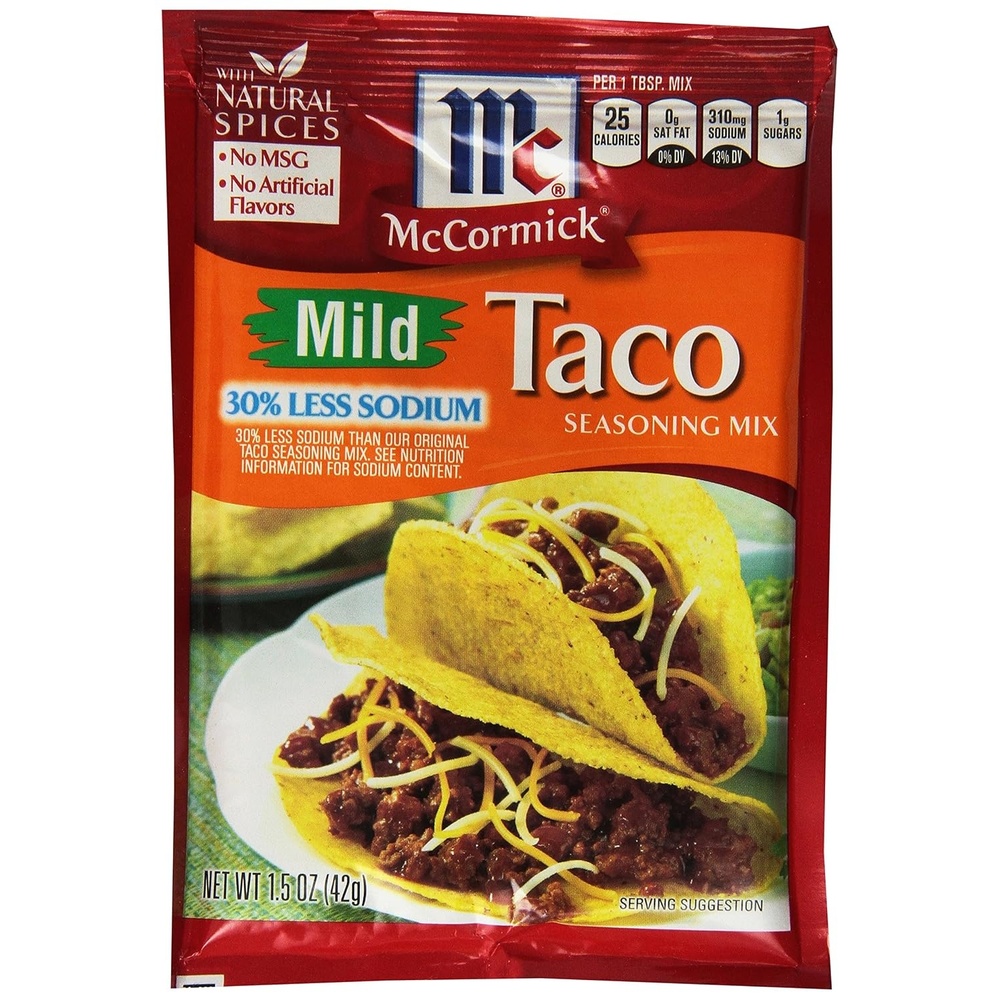 image:imageMcCormick Hot Taco Seasoning Mix 1 oz Pack of 1215 Ounce Pack of 12