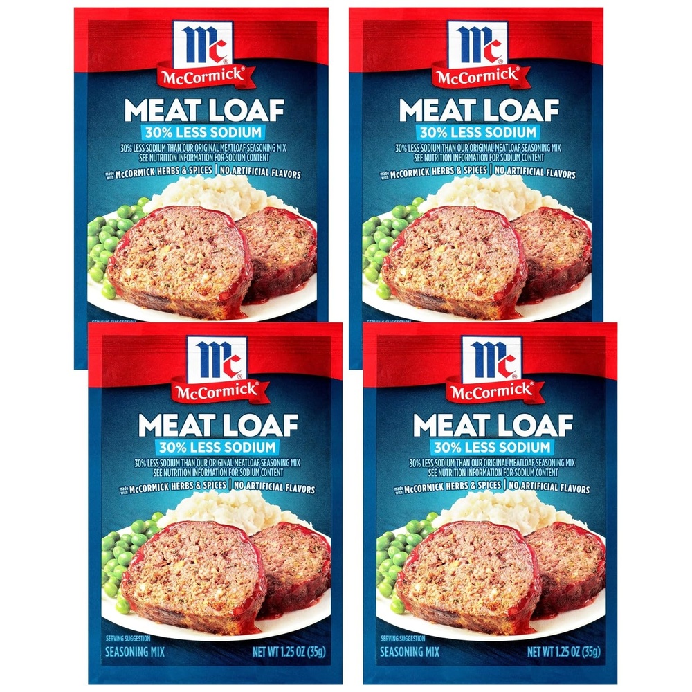image:imageMcCormick Meat Loaf Seasoning Mix 15 oz Pack of 12125 Ounce Pack of 4
