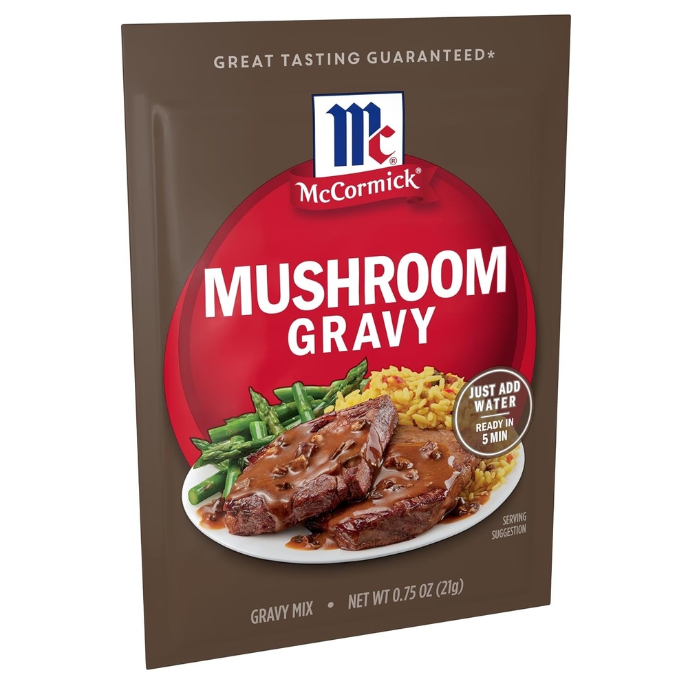 image:imageMcCormick Mushroom Gravy Mix 075 oz075 Ounce Pack of 1