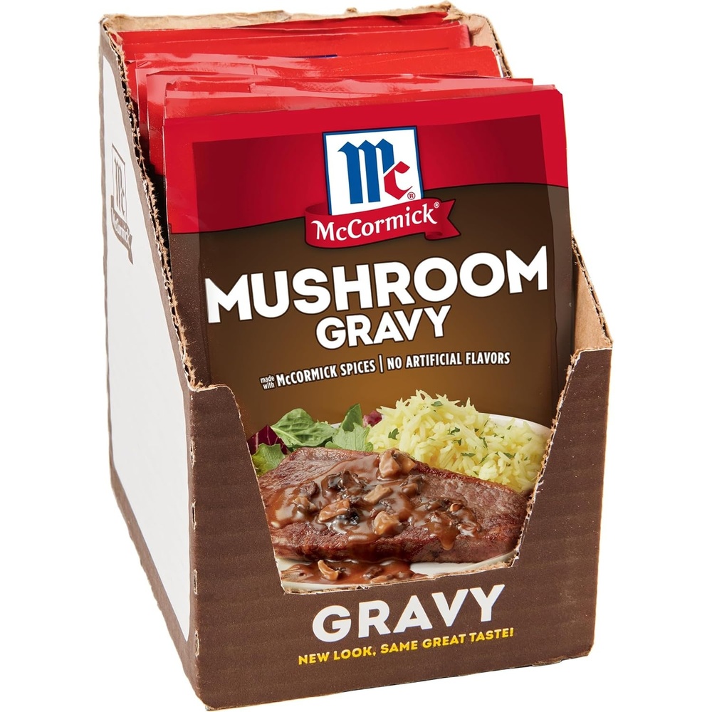 image:imageMcCormick Mushroom Gravy Mix 075 oz075 Ounce Pack of 12