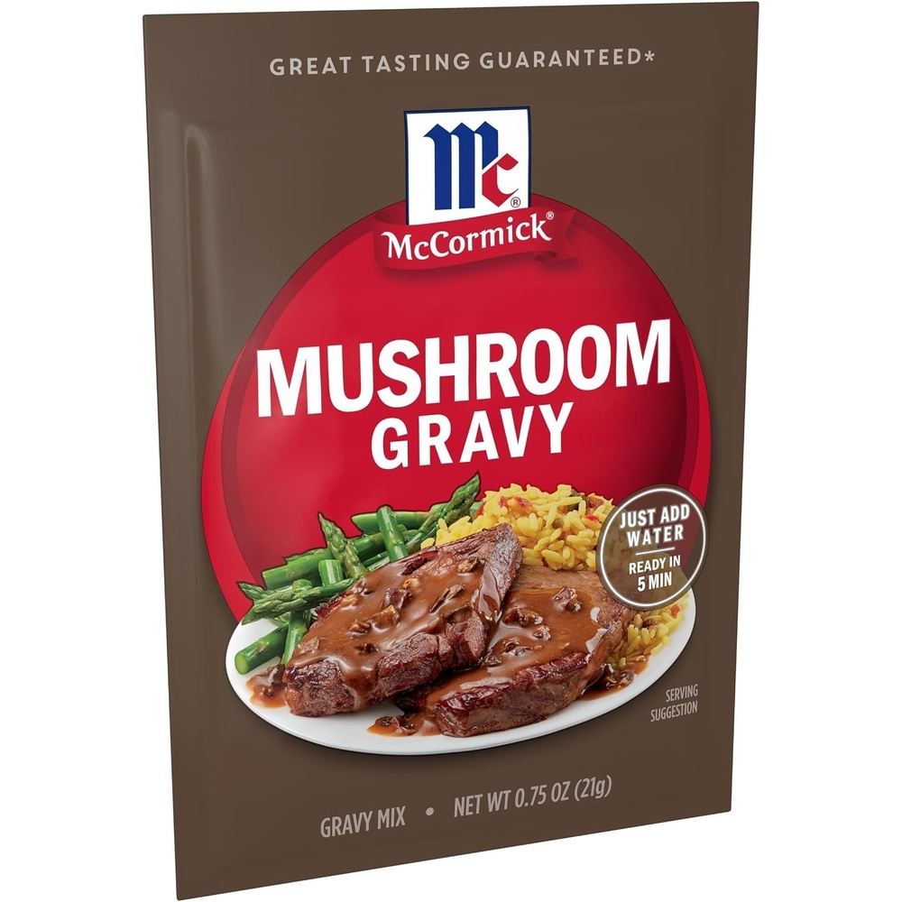 image:imageMcCormick Mushroom Gravy Mix 075 oz075 Ounce Pack of 5
