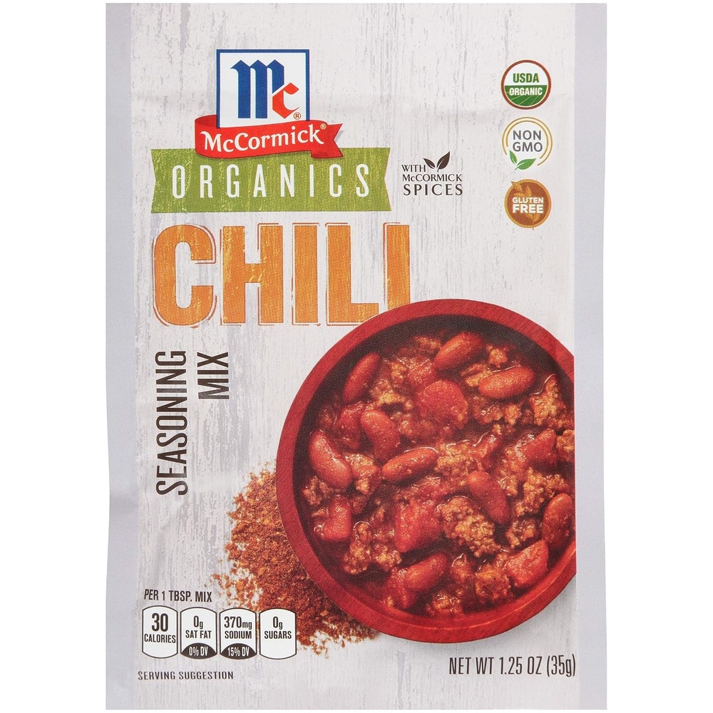 image:imageMcCormick Organics Chili Seasoning Mix 125 oz