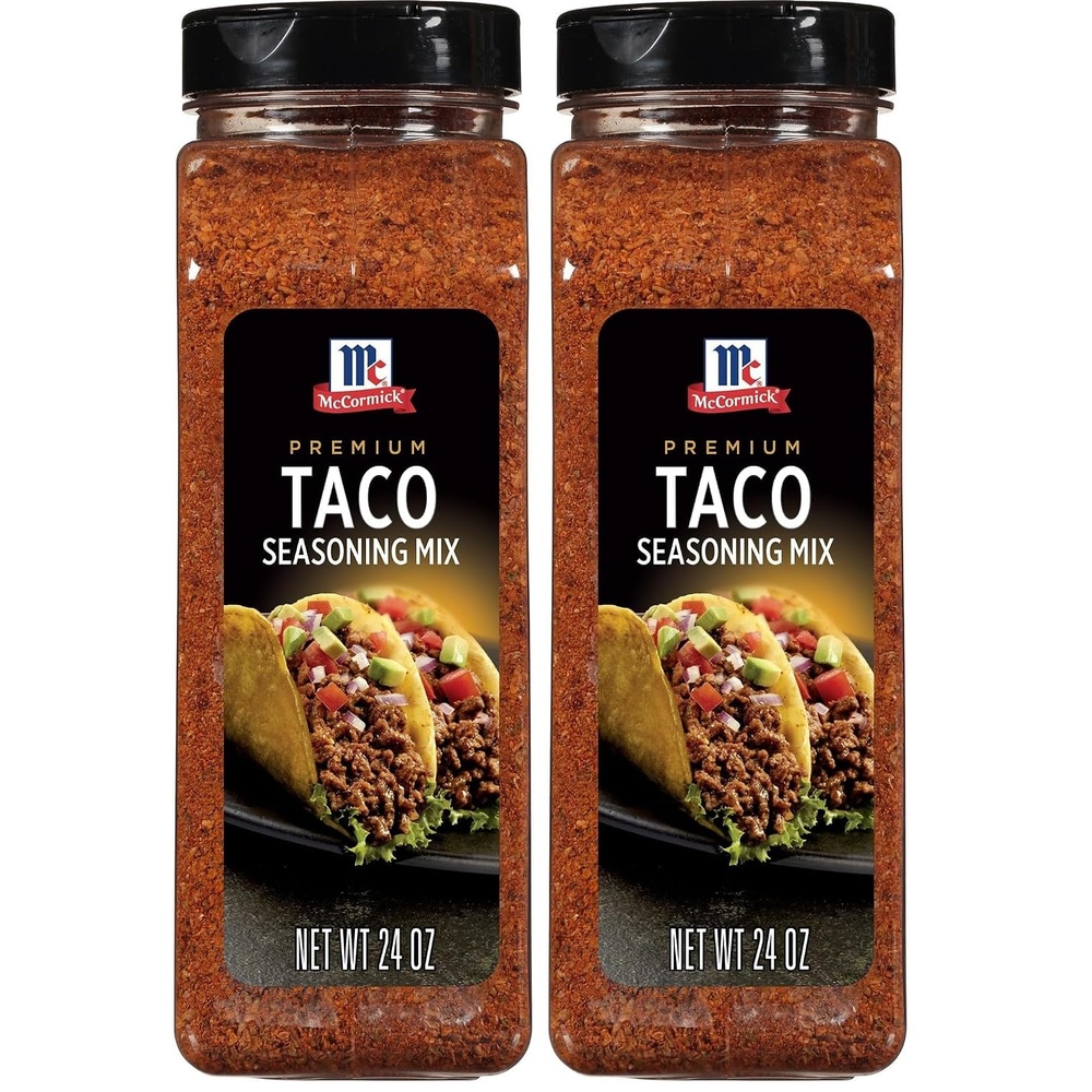image:imageMcCormick Original Taco Seasoning Mix 6 lb Six Pound Container of Taco Seasoning Mix Best for Seasoning Ground Beef Turkey Chicken Burgers Tacos Rice and Vegetables24 Ounce Pack of 2