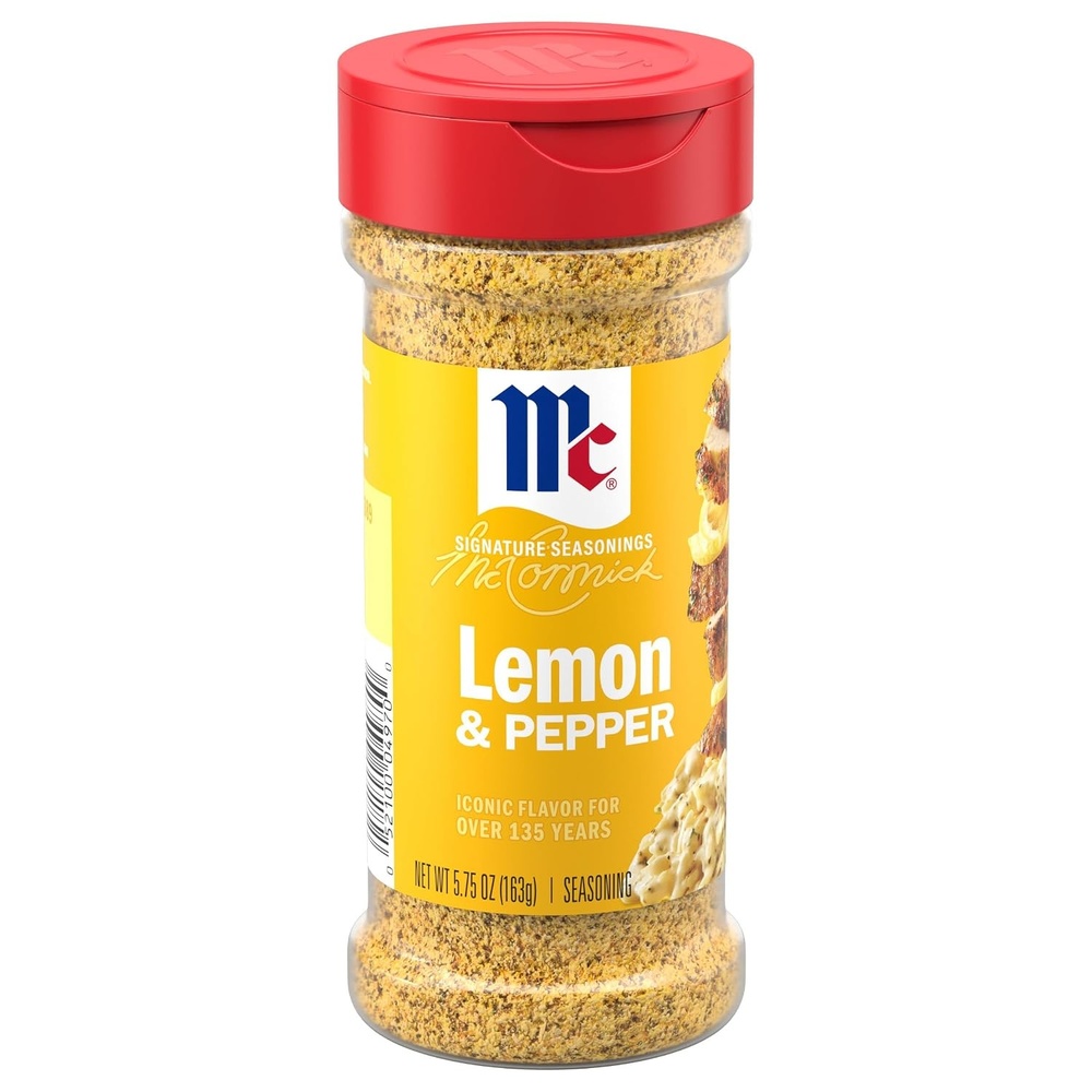 image:imageMcCormick Perfect Pinch Lemon Pepper Seasoning 1137 oz575 Ounce Pack of 6
