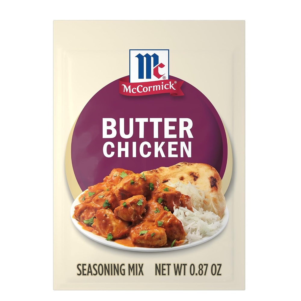 image:imageMcCormick Seasoning Mix Butter Chicken For Aromatic Indian Butter Chicken Thats Ready in 30 Minutes 087 oz