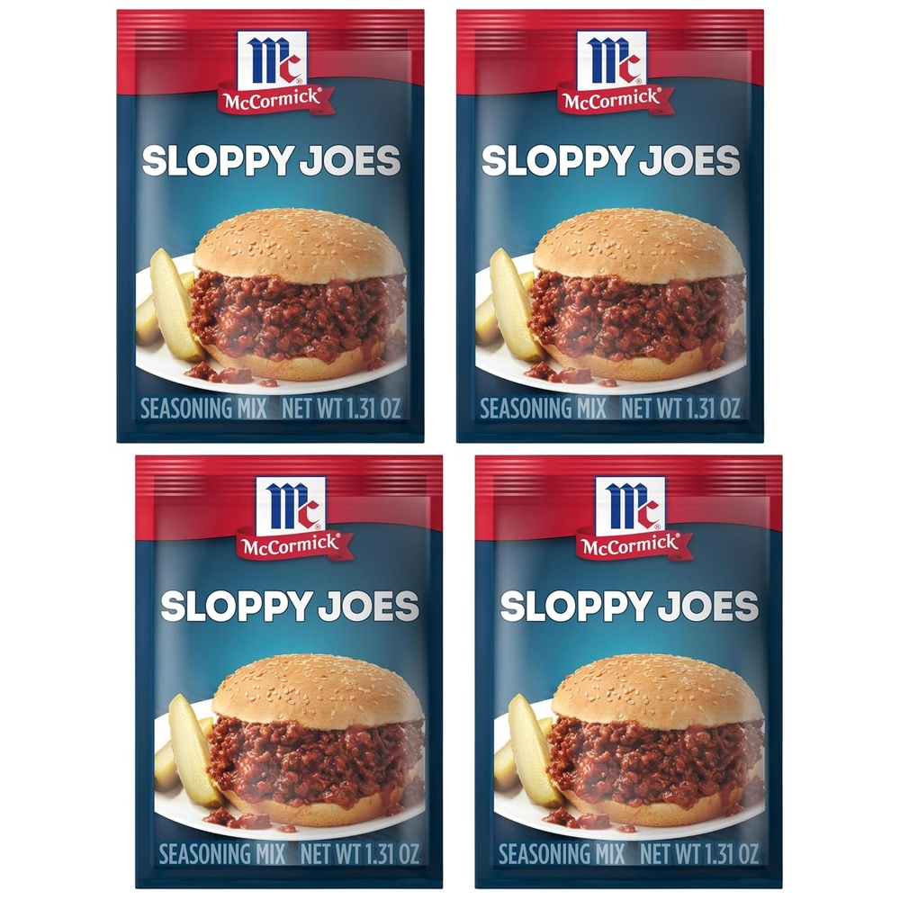 image:imageMcCormick Sloppy Joes Seasoning Mix 131 oz Pack of 12131 Ounce Pack of 4