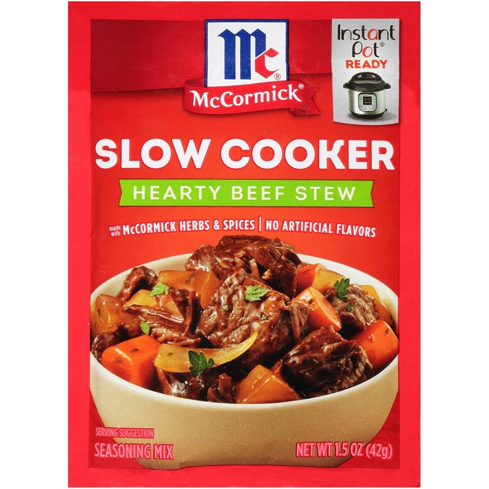 image:imageMcCormick Slow Cooker Hearty Beef Stew Seasoning Mix 15 oz Pack of 1215 Ounce Pack of 12