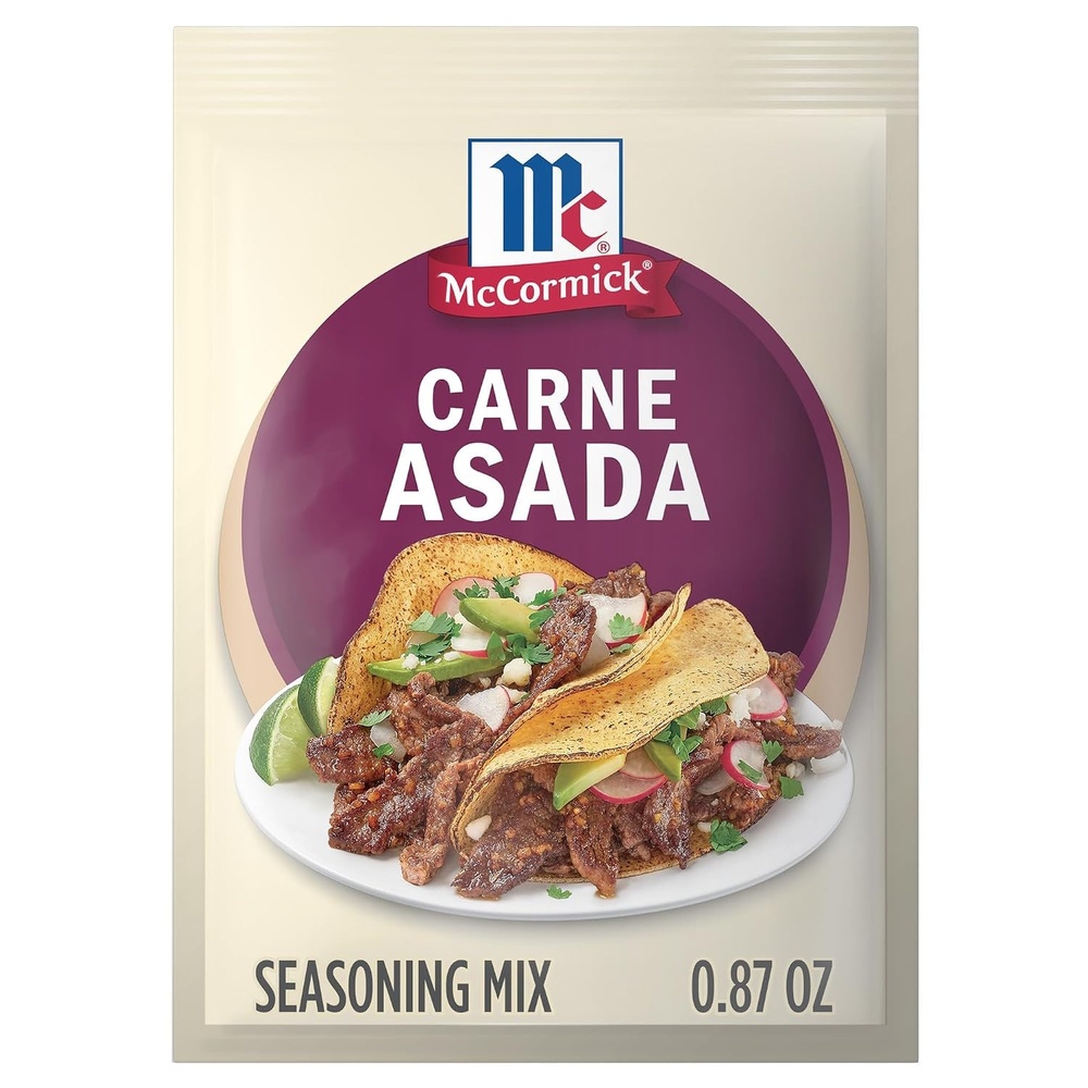 image:imageMcCormick Street Taco Carne Asada Seasoning Mix 087 oz Pack of 12087 Ounce Pack of 1
