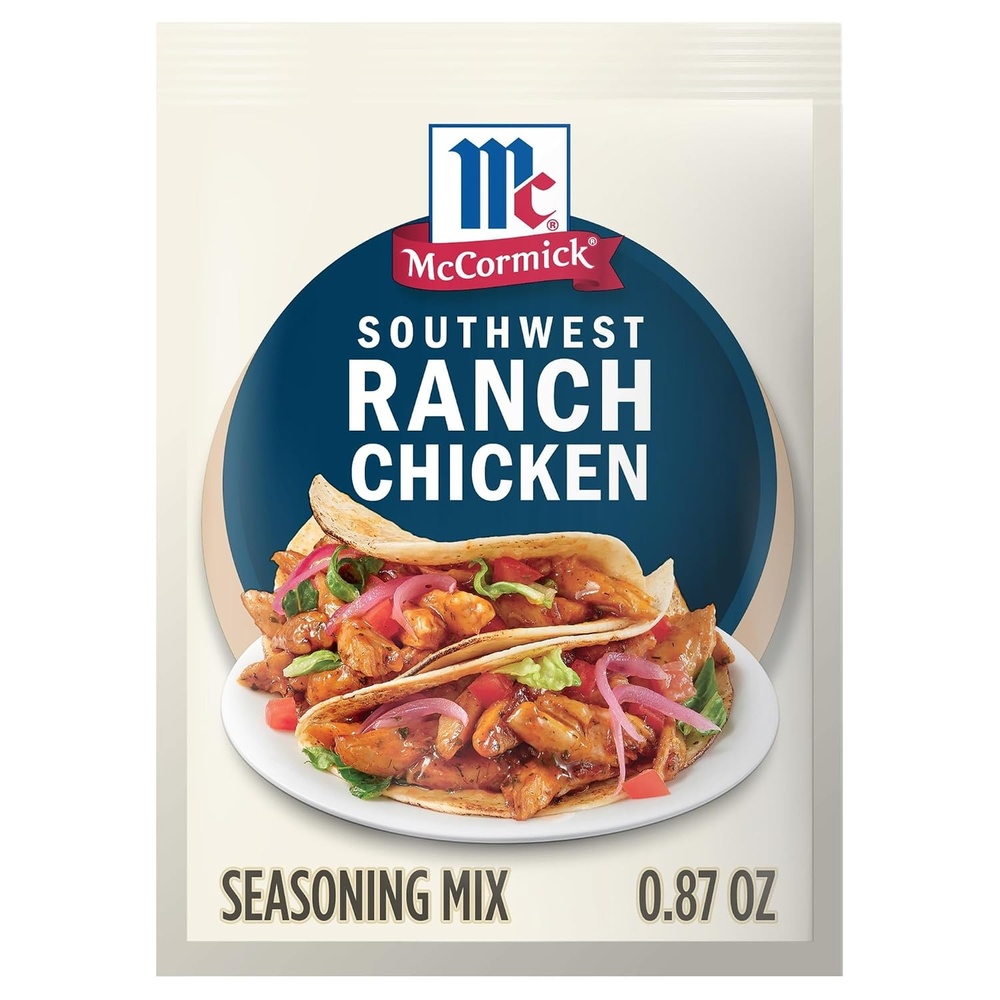 image:imageMcCormick Street Taco Southwest Ranch Chicken Seasoning Mix 087 oz Pack of 12087 Ounce Pack of 1
