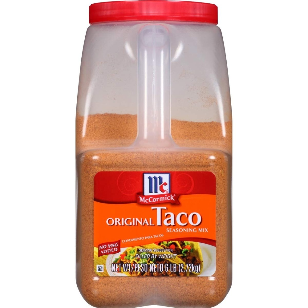 image:imageMcCormick Taco Seasoning 6 lb package 3 per case