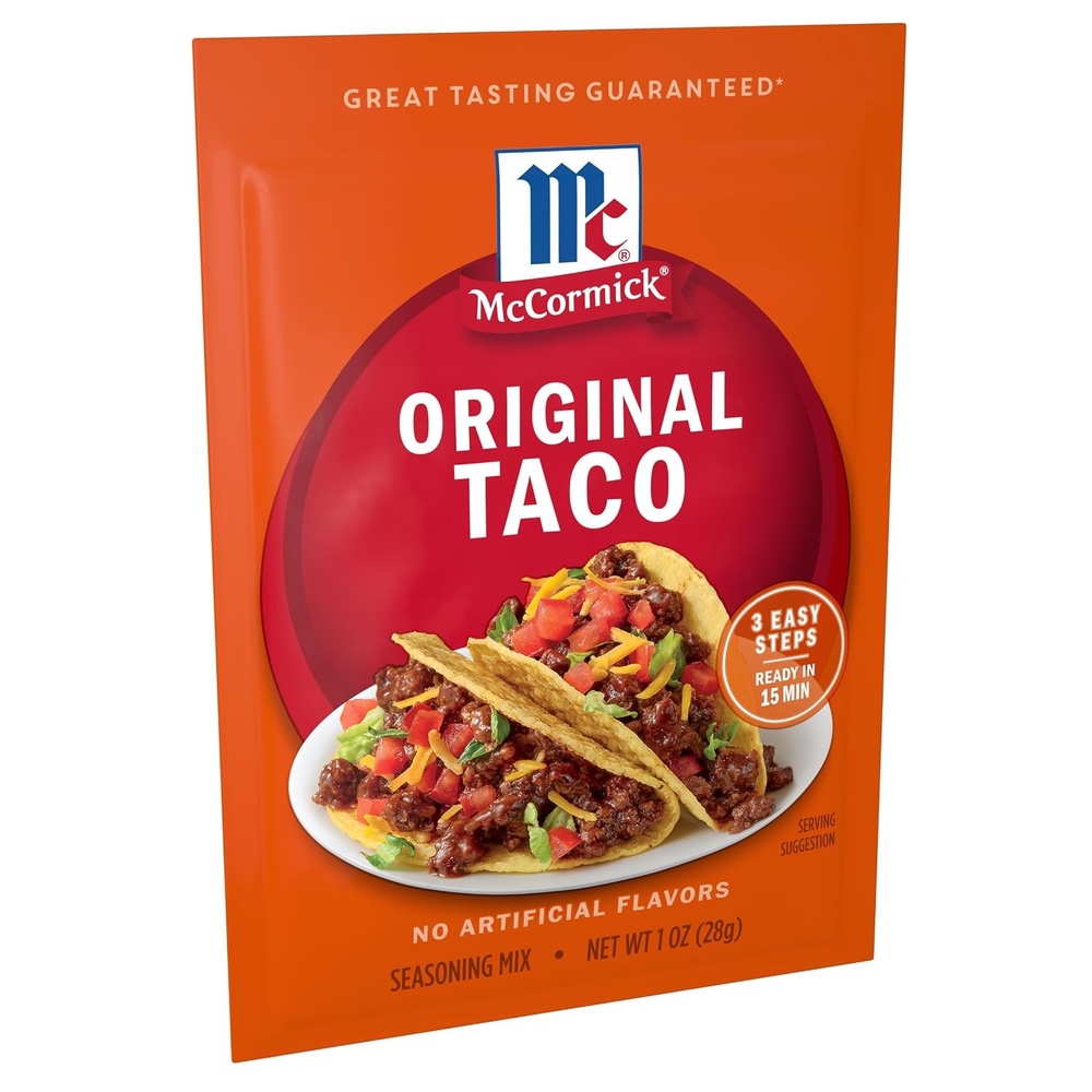 image:imageMcCormick Taco Seasoning Mix 1 Ounce Pack of 12