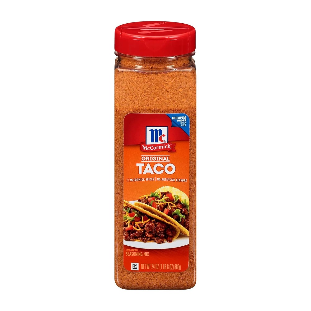 image:imageMcCormick Taco Seasoning Mix Original No MSG Added No Dairy Ingredients No Artificial Flavors For Tacos Nachos Fajitas and More 24 oz24 Ounce Pack of 1