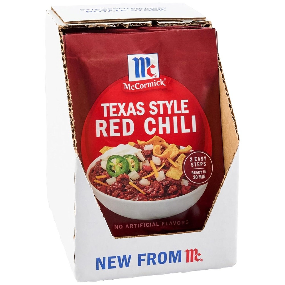 image:imageMcCormick Texas Style Red Chili Seasoning Mix 1 oz Pack of 12