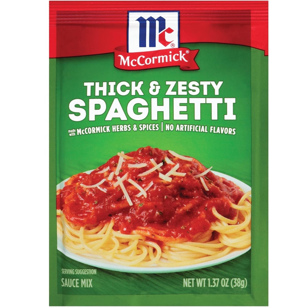 image:imageMcCormick Thick amp Zesty Spaghetti Sauce Mix 137 ozPepper