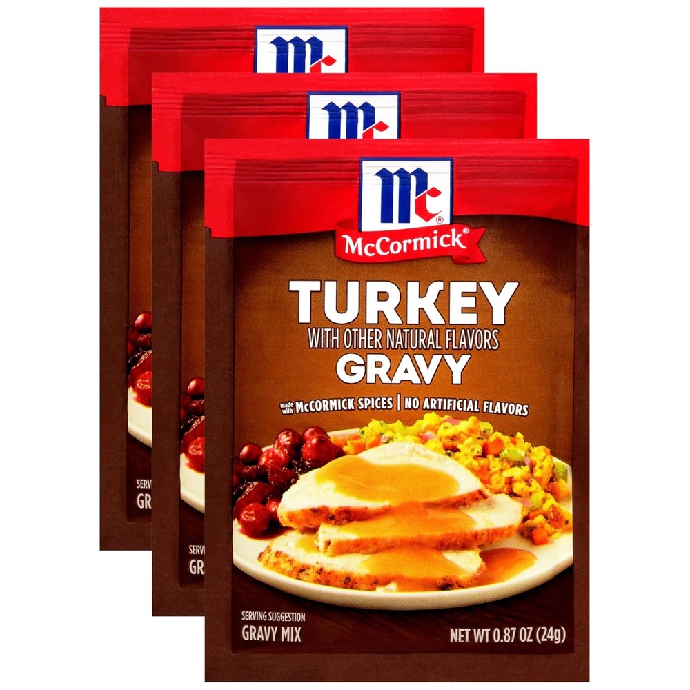 image:imageMcCormick Turkey Gravy Mix 087 oz Pack of 24087 Ounce Pack of 3