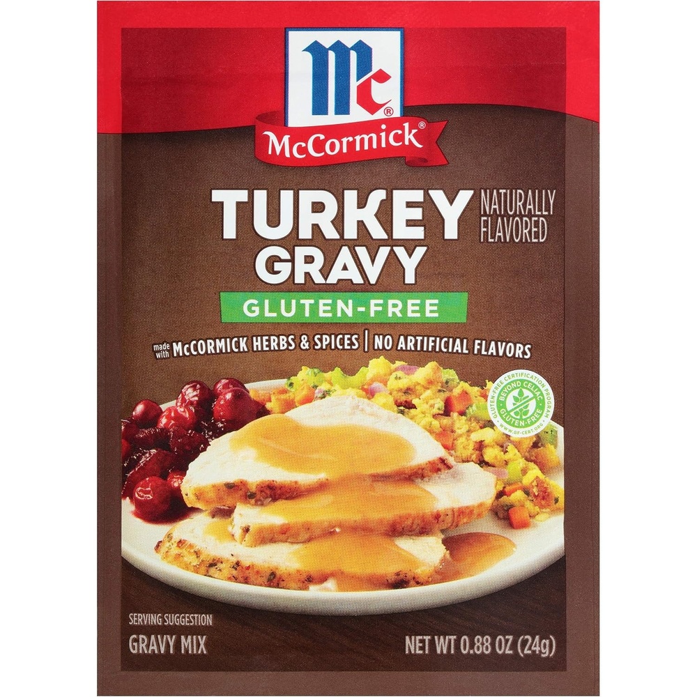 image:imageMcCormick Turkey Gravy Mix Gluten Free 088 oz Pack of 12Turkey Gravy