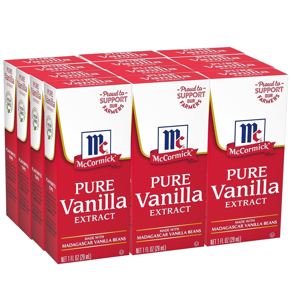 image:imageMcCormick Vanilla Extract Pure No Corn Syrup Gluten Free Kosher Rich Sweet Flavor and Aroma for Baking and Savory Dishes 8 fl oz1 Fl Oz Pack of 12