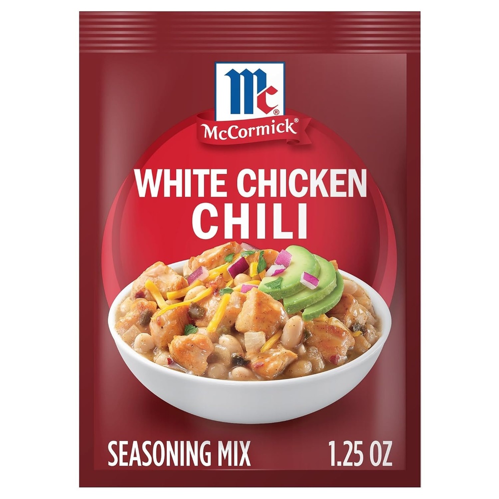 image:imageMcCormick White Chicken Chili Seasoning Mix 125 oz Pack of 12125 Ounce Pack of 1