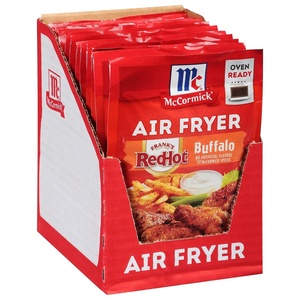 McCormick Air Fryer Buffalo Seasoning Mix, 1.25 oz (Pack of 12)(Buffalo)