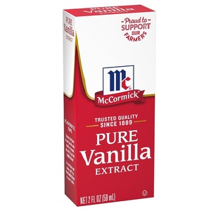 McCormick All Natural Pure Vanilla Extract, 2 fl oz (Pack of 12)