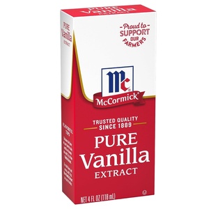 McCormick All Natural Pure Vanilla Extract, 4 fl oz (Pack of 6)