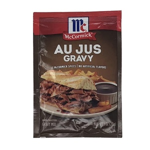 McCormick Au Jus Gravy Mix, 1 oz (Pack of 12)(Beef)