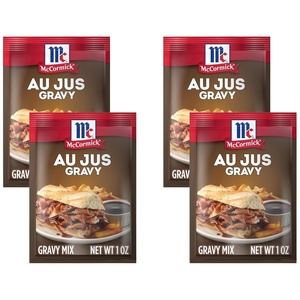 McCormick Au Jus Gravy Mix, 1 oz(1 Ounce (Pack of 4))