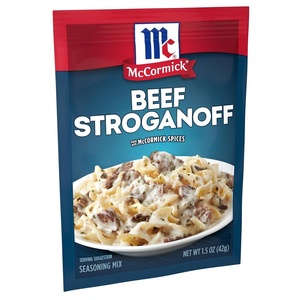 McCormick Beef Stroganoff Seasoning Mix, 1.5 oz(1.5 Ounce (Pack of 1))