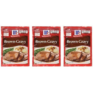 McCormick Brown Gravy Mix, 0.87 oz (Pack of 24)(Brown)