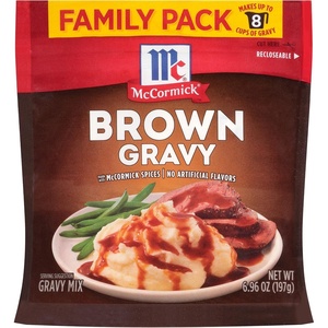 McCormick Brown Gravy Mix, 0.87 oz (Pack of 24)(Turkey)