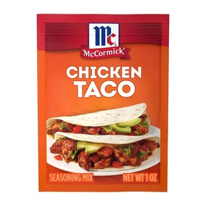 McCormick Cheesy Taco Seasoning Mix, 1.12 oz (Pack of 12)(1 Ounce (Pack of 1))