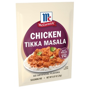 McCormick Chicken Tikka Masala Seasoning Mix, 0.87 oz (Pack of 12)
