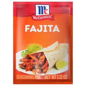 McCormick Fajita Seasoning Mix, 1.12 oz (Pack of 12)(1.12 Ounce (Pack of 1))