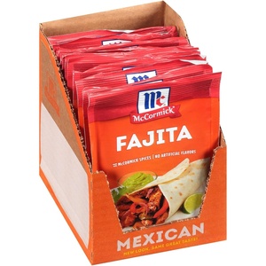 McCormick Fajita Seasoning Mix, 1.12 oz (Pack of 12)(1.12 Ounce (Pack of 12))