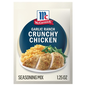 McCormick Garlic Ranch Crunchy Chicken Seasoning Mix, 1.25 oz