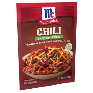 McCormick Gluten Free Chili Seasoning Mix, 1 Oz(1 Ounce (Pack of 12))